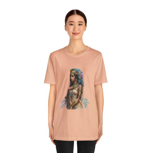Ancient Egyptian Priestess - Short Sleeve Tee